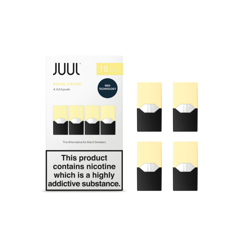 JUUL Replacement Pods | All Flavours Available | Steam E-liquid