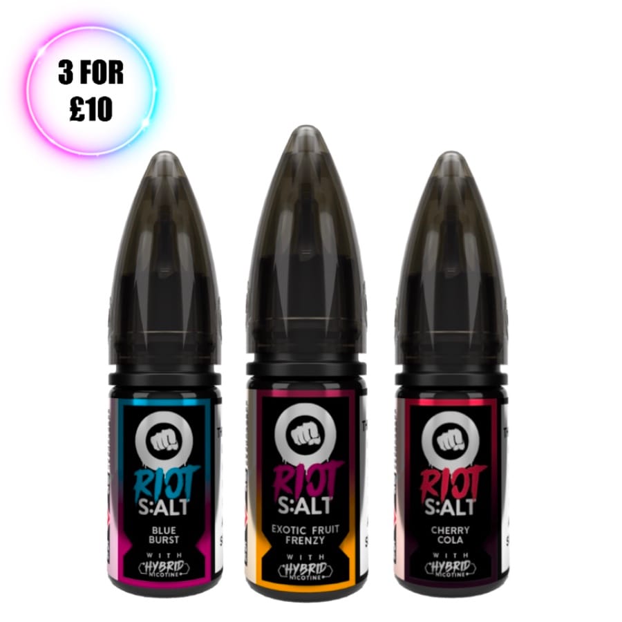 riot-squad-10ml-nicotine-salts-3-for-10.jpg Riot Squad Salts 10ml - Image 1