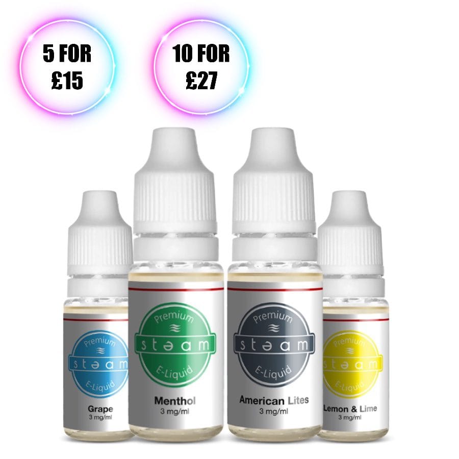 Steam E-Liquid 10ml - Steam